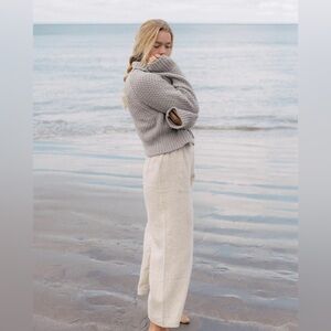 harly jae Aura pants stone stripe, worn twice